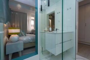 Letto o letti in una camera di Chic Studios