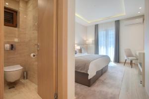 Ванная комната в Hotel Villa Gracia