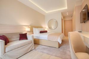 Кровать или кровати в номере Hotel Villa Gracia