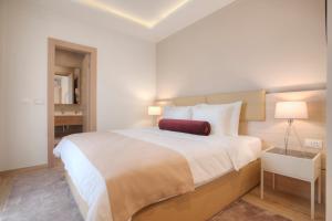Кровать или кровати в номере Hotel Villa Gracia