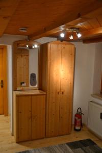 Kuchyňa alebo kuchynka v ubytovaní Sunnaschi Appartements - Wohnungen oder gesamt als "Hütte"