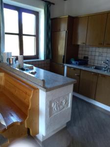 A cozinha ou cozinha compacta de Haus Andrea
