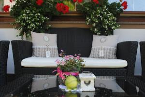 A seating area at Hotel Garni Walter