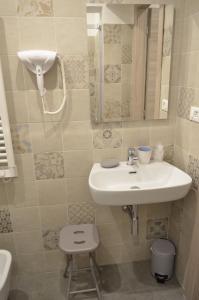 Koupelna v ubytování Mare dentro rooms