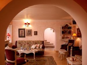 Χώρος καθιστικού στο Amaryllis Boutique Guest House