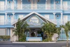 a view of the entrance to the walt disney world hotel at Bay Gardens Marina Haven in Gros Islet