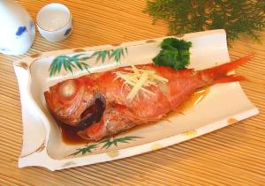 日式旅馆内部或周边提供的食物