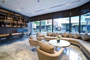 Posezení v ubytování Yidear Hotel