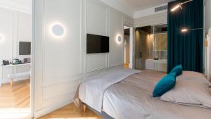 Postel nebo postele na pokoji v ubytování Park Hotel Viljandi