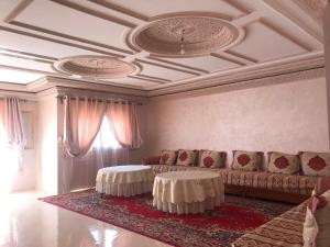 Posezení v ubytování Tanger Jenane Marjane