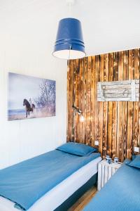 Postel nebo postele na pokoji v ubytování Akurgerði Guesthouse 4 - Country Life Style