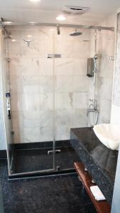 Koupelna v ubytování Ximen Airline Hotel
