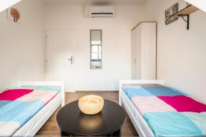 Postel nebo postele na pokoji v ubytování Apart-Hostel ZERO