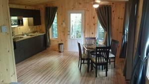 Kuchyň nebo kuchyňský kout v ubytování Chalet Milan