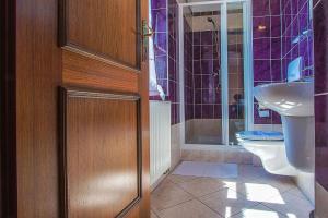 Koupelna v ubytování Hotel Buchlovice