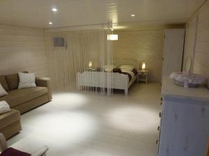 Posezení v ubytování bnb Valais - by La Sittelle