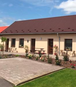 Budova, kde se bed and breakfast nachází
