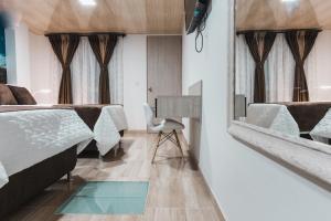 Istumisnurk majutusasutuses HOTEl PACHAMAMA SPA