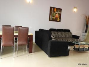 Χώρος καθιστικού στο J.RENTALS VILLA 33