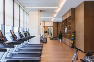 Fitness centrum a/nebo fitness zařízení v ubytování Pullman Fuzhou Tahoe
