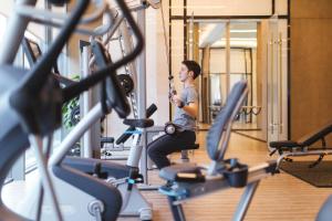 Fitness centrum a/nebo fitness zařízení v ubytování Pullman Fuzhou Tahoe
