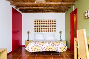 Cama ou camas em um quarto em Casa Da Padeira - Turismo Rural
