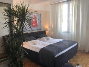 Postel nebo postele na pokoji v ubytování Hotel SchlossStuben