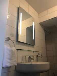 Koupelna v ubytování Hotel SchlossStuben
