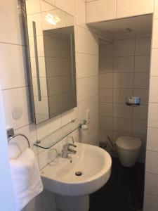 Koupelna v ubytování Hotel SchlossStuben