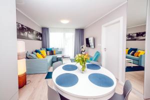 Posedenie v ubytovaní Apartamenty Bliżej Morza