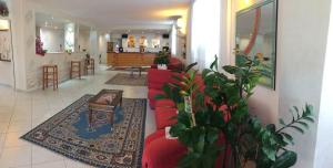 Posezení v ubytování Hotel Admiral