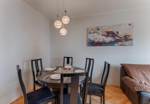 Posezení v ubytování Two bedroom Apartment Paris