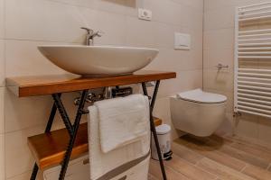 Koupelna v ubytování Two bedroom Apartment Paris