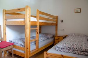 Postel nebo postele na pokoji v ubytování Schupferhof