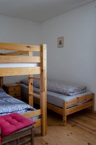 Postel nebo postele na pokoji v ubytování Schupferhof
