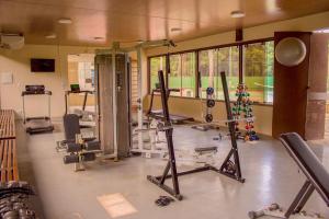 Das Fitnesscenter und/oder die Fitnesseinrichtungen in der Unterkunft Nannai Residence