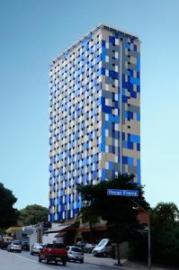 O edifício em que o hotel se localiza