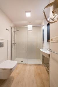 Koupelna v ubytování Atotxa Rooms