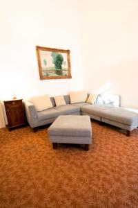 Posezení v ubytování Hotel U Zlateho jelena