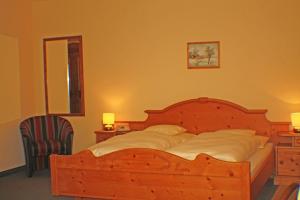 Cama o camas de una habitación en Hotel Mooserkreuz