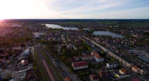 Pohľad z vtáčej perspektívy na ubytovanie Apartamenty Oleńka I - Szczytno Mazury