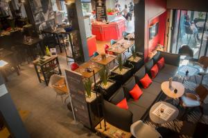 Posezení v ubytování ibis Macon Sud Crêches