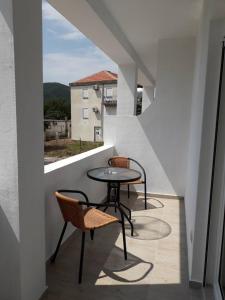 Balkón nebo terasa v ubytování Apartmani Andrea-jaz
