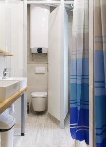 Koupelna v ubytování Gravitas Hostel