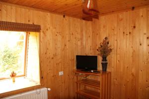 TV a/nebo společenská místnost v ubytování Cottage Milena