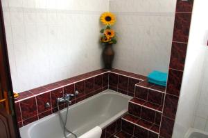Koupelna v ubytování Ibolya Apartmanok