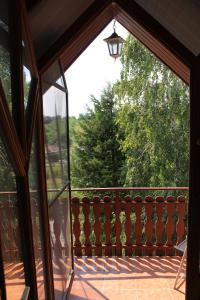 Balkón nebo terasa v ubytování Ibolya Apartmanok