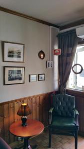 Posezení v ubytování Kirkenes Hotell