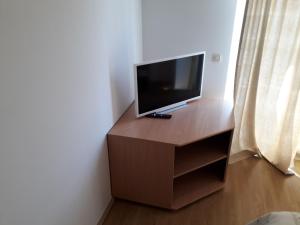 Televízia a/alebo spoločenská miestnosť v ubytovaní Apartment Ivana