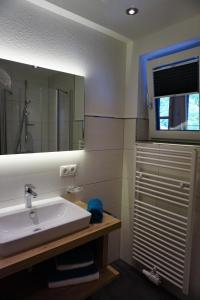 Kúpeľňa v ubytovaní Haus Bergheimat